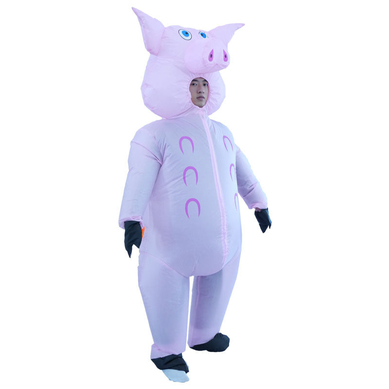 Stage performance cute inflatable pig costume cross-border supply Amazon hot sale company party holiday party