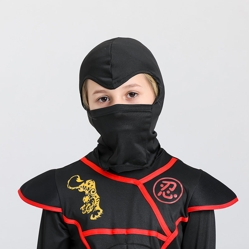 cosplay Halloween costume children's Ninja muscle costume samurai performance costume anime same game theme