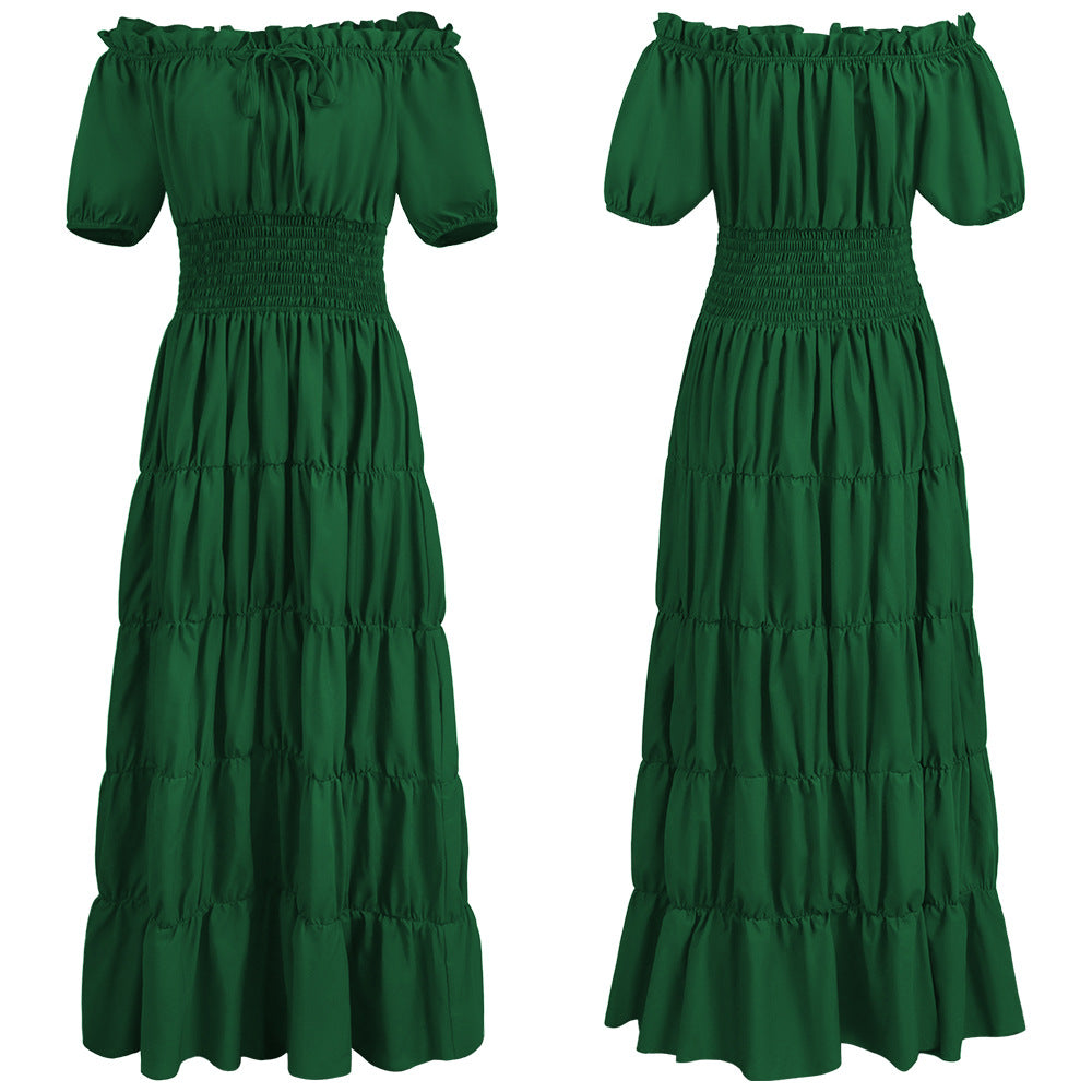 Medieval Renaissance stage cos costume Halloween retro women's dress cosplay cosplay costume