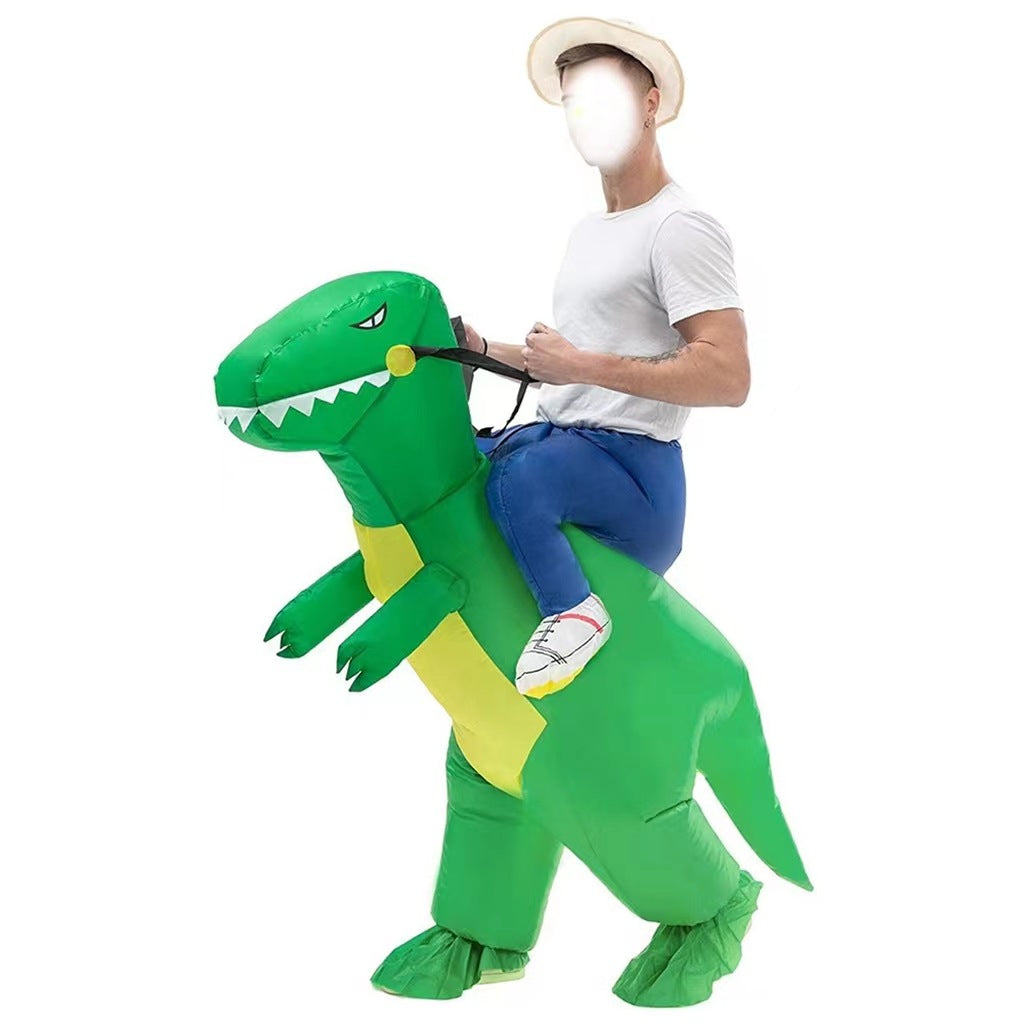 Halloween Alien inflatable clothing TikTok performance doll funny costume makeup props green ghost hug man inflatable clothing