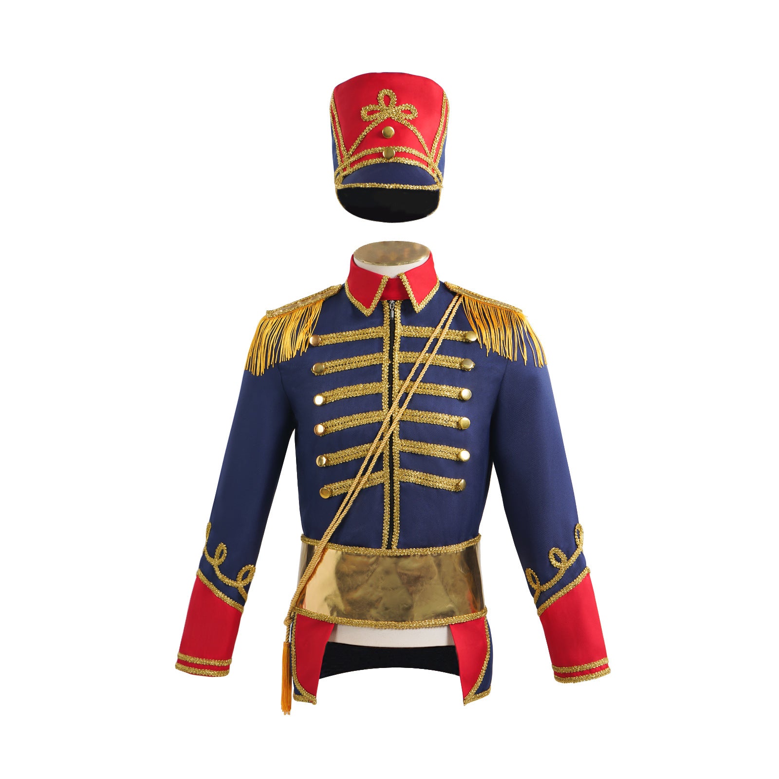 European and American medieval costume retro stand collar circus uniform stage costume suit cos costume