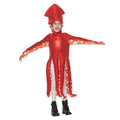 New Halloween children play costume marine life cute squid one-piece school party funny costume