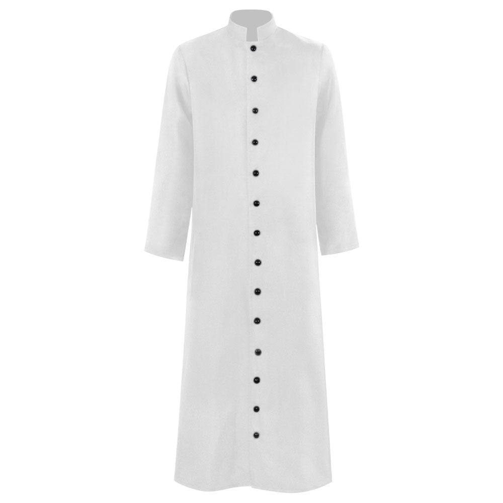 Halloween cosplay costume medieval friar Robe wizard costume clerical dress Church priest cos costume