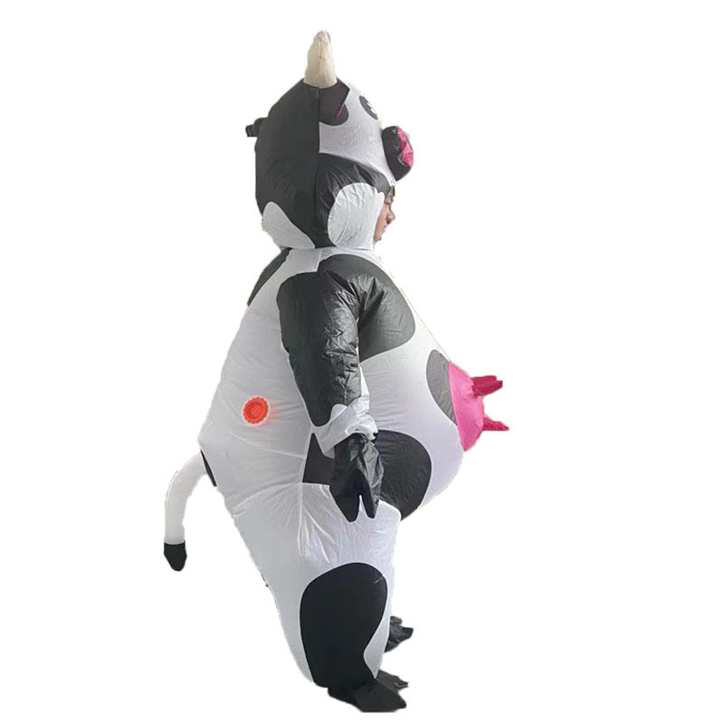 Bobo cow inflatable clothing bar active atmosphere walking clothes makeup costume party gathering modeling clothing
