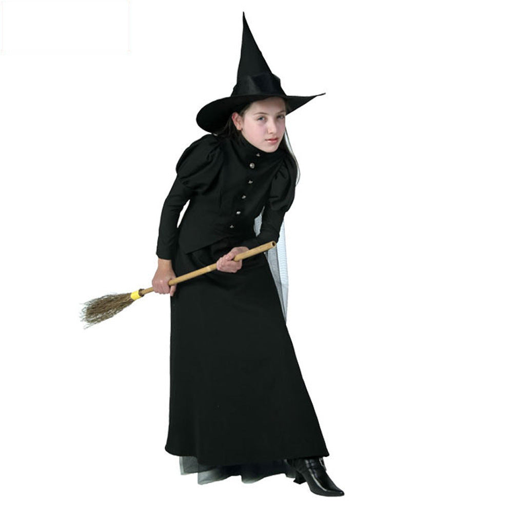 Halloween costume parent-child costume witch witch costume character cosplay clothes cos masquerade stage costume