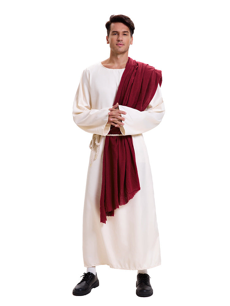 Halloween vintage Arabic style Dubai robe Middle East missionary cos costume stage costume Shepherd costume