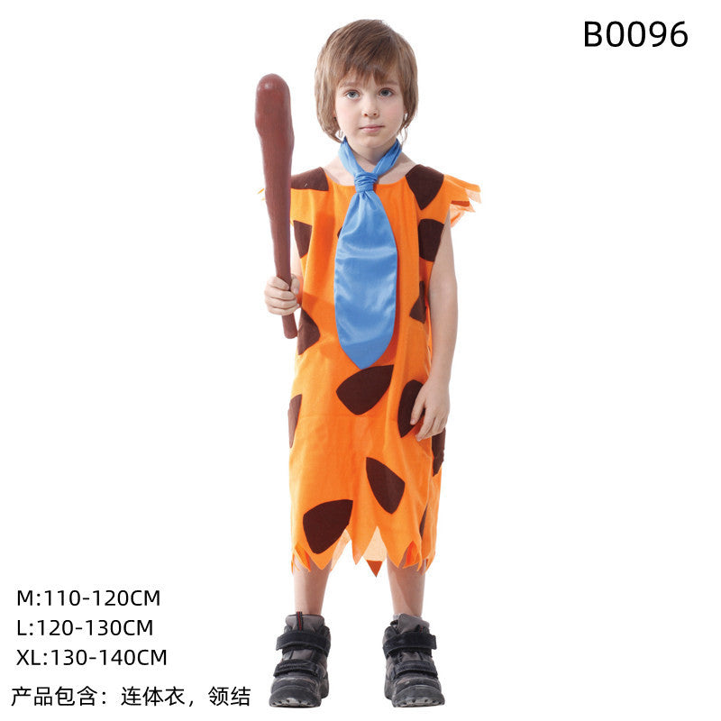 Wild Indian costume adult cosplay performance costume Modern Primitive Man activity performing costumes