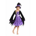 European and American Halloween costume children's cosplay anime costume purple witch role play Halloween costume