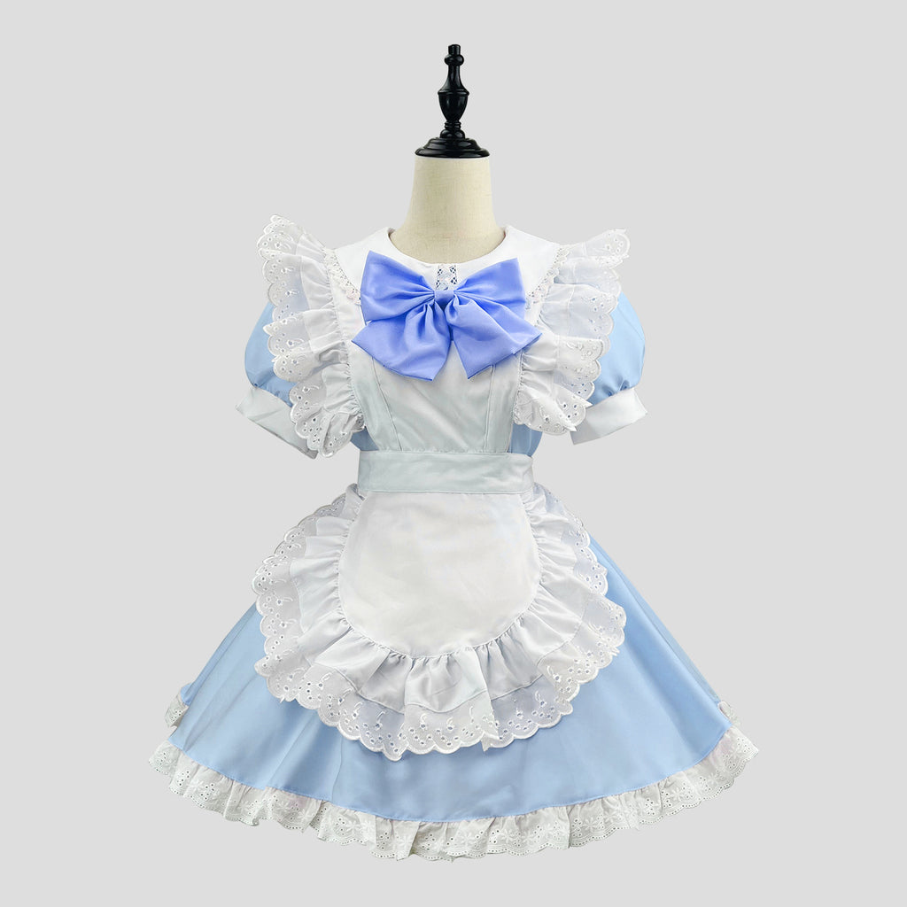 New ~ Xiaomei flame COS Lumu round COS costume maid costume plus size maid