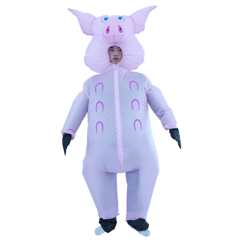 Stage performance cute inflatable pig costume cross-border supply Amazon hot sale company party holiday party