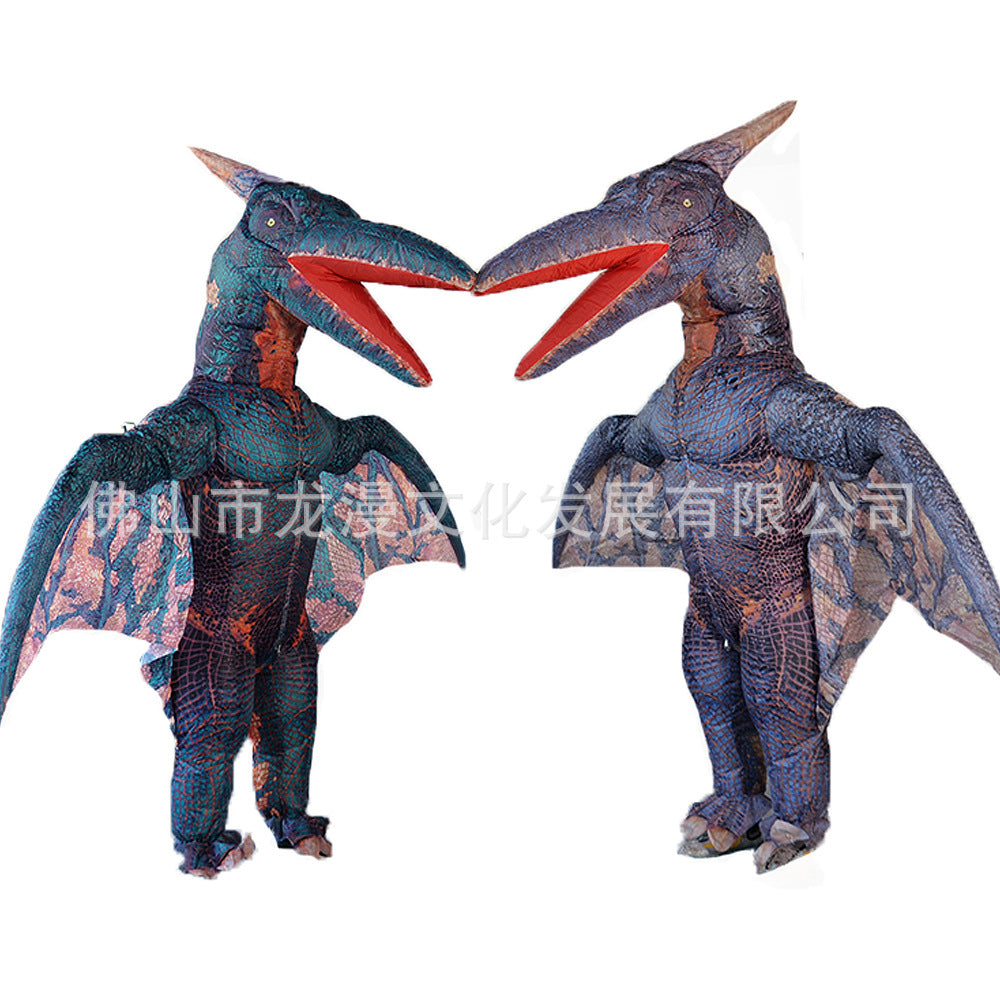 Halloween funny inflatable dinosaur-like clothing cosplay adult Tyrannosaurus doll clothing Triceratops inflatable costume