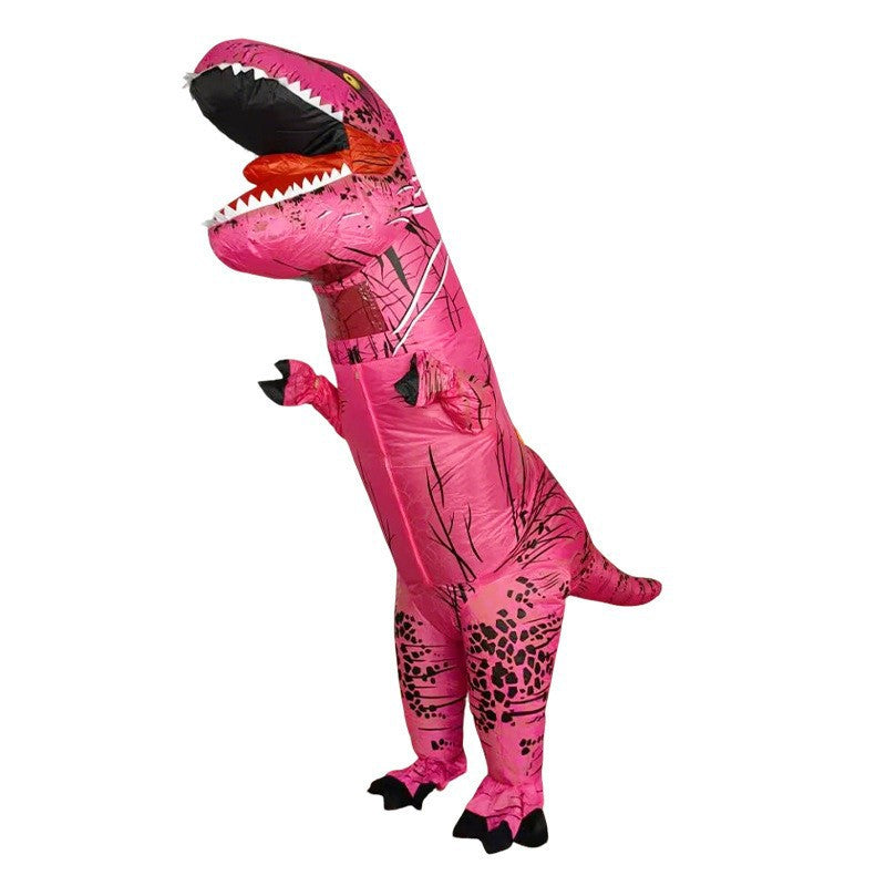 Amazon funny children dinosaur celebration doll makeup props Halloween Tyrannosaurus inflatable costume costume