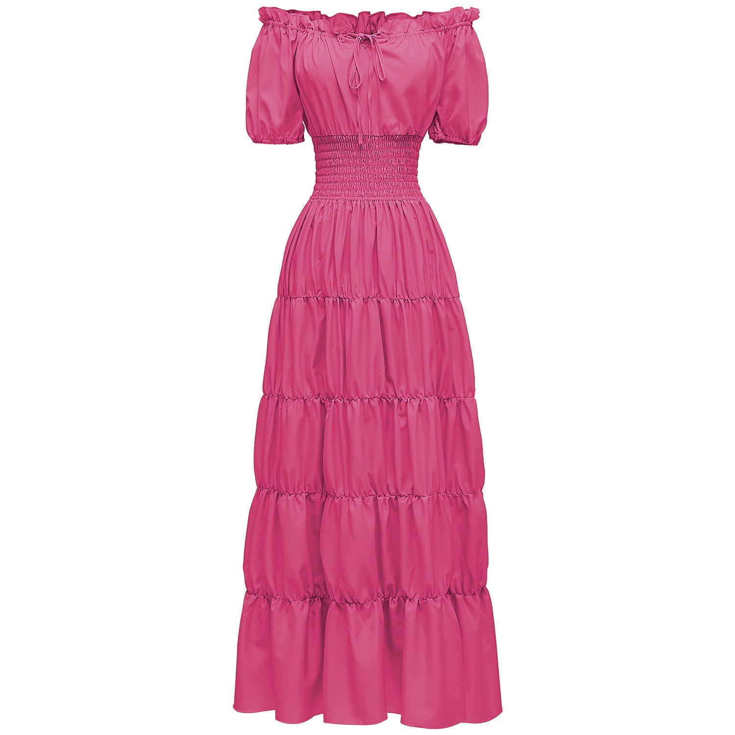 Medieval Renaissance lady long dress stage costume Halloween COS role play vintage costume