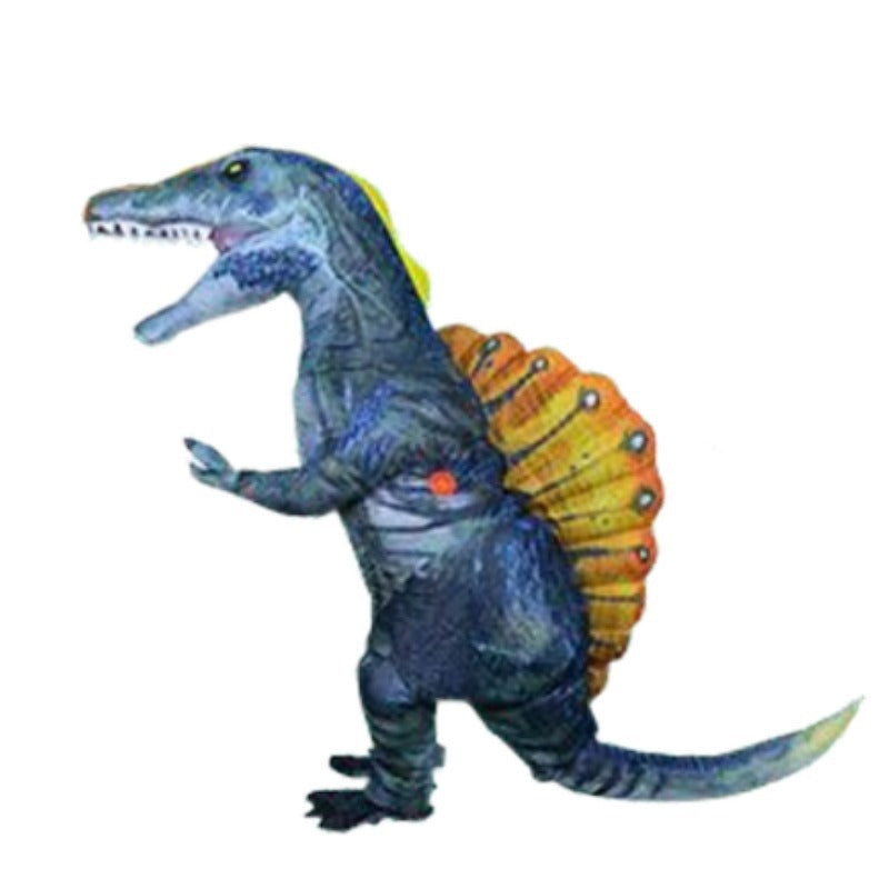 Inflatable Triceratops pterosaurus cartoon costume walking anime clothing mascot inflatable costume dinosaur stage performance