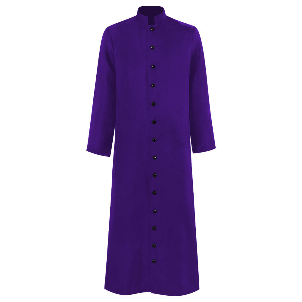 Halloween cosplay costume medieval friar Robe wizard costume clerical dress Church priest cos costume