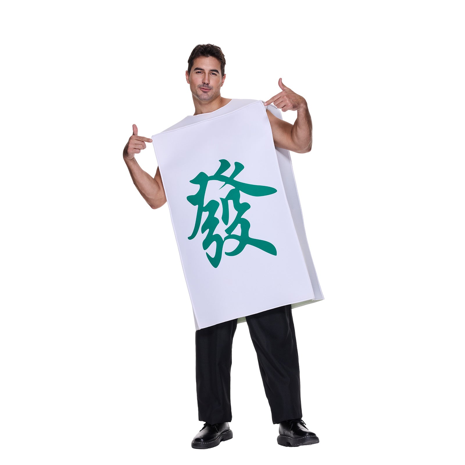 New Halloween Costume Fun Fortune party performance costume mahjong one-piece cosplay clothes cosplay corner costume