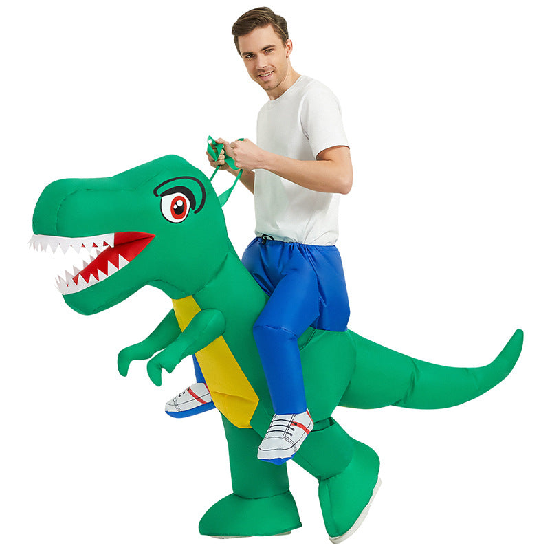 Halloween dinosaur inflatable clothing cross-border Flamingo rabbit funny inflatable doll costume animal performance wear props