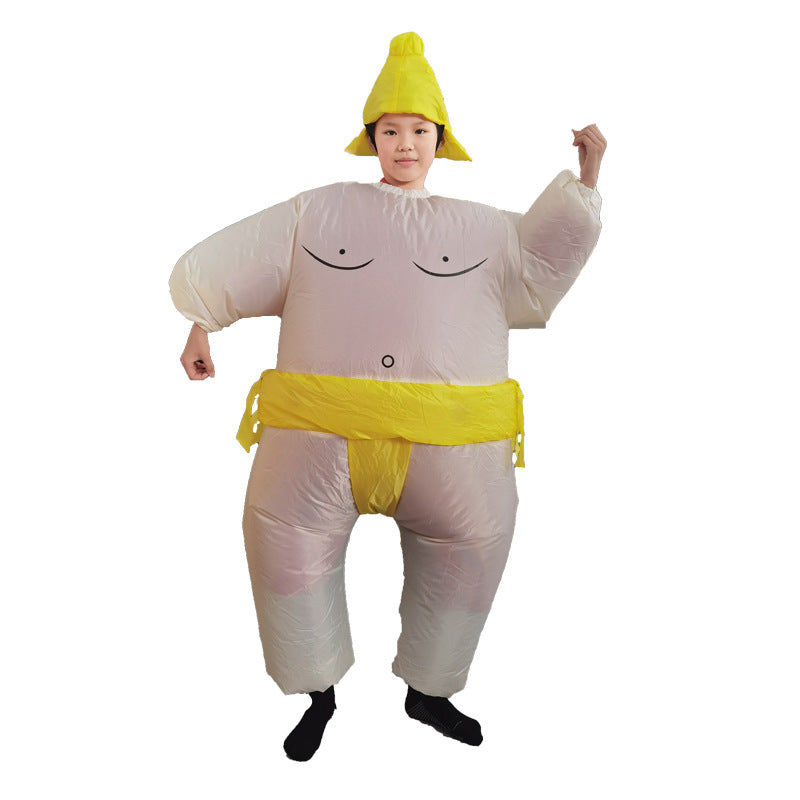 Annual meeting performance show doll ballet inflatable clothing fat inflatable sumo funny party activity ballet inflatable clothing