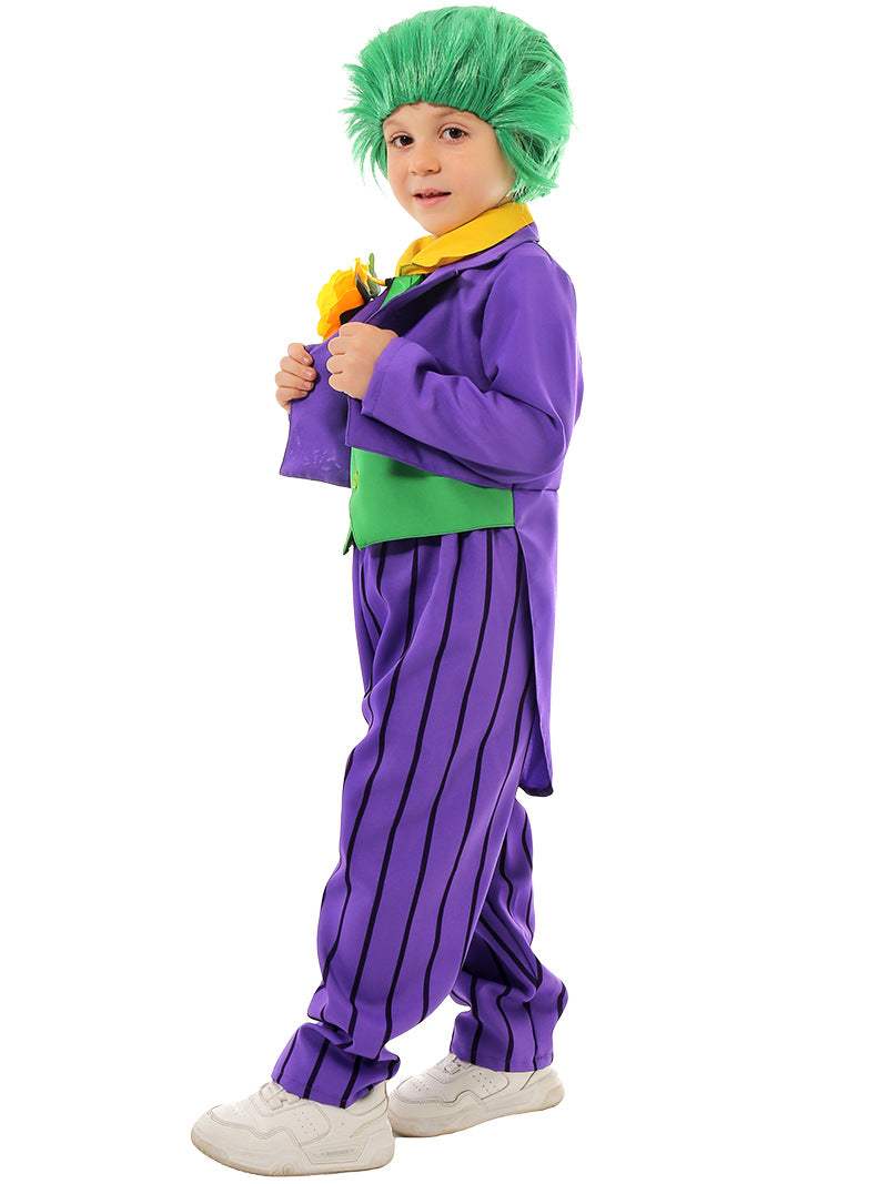 Movie Suicide Squad cos costume new Halloween children's costume clown character cosplay clothes performance costume