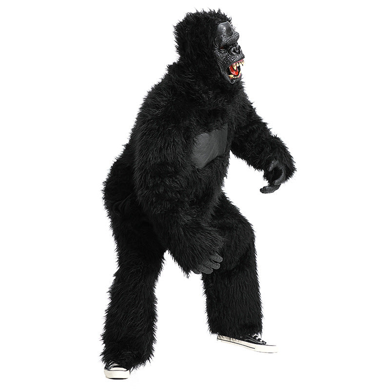 Halloween costume foreign trade style animal costume King Kong chimp performance costume and accessories Amazon