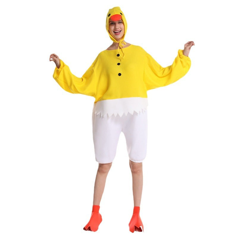 Adult funny chick jumpsuit cosplay costume stage performance costume party dress distribution wholesale