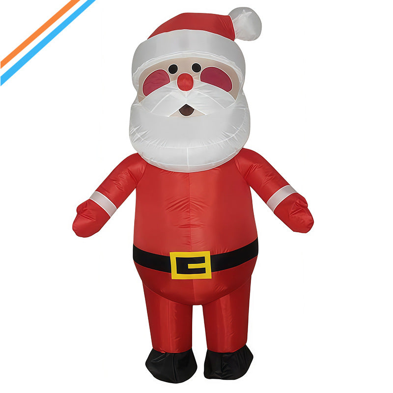 Christmas elk Gingerbread Man Costume party party stage atmosphere props Santa Claus inflatable costume