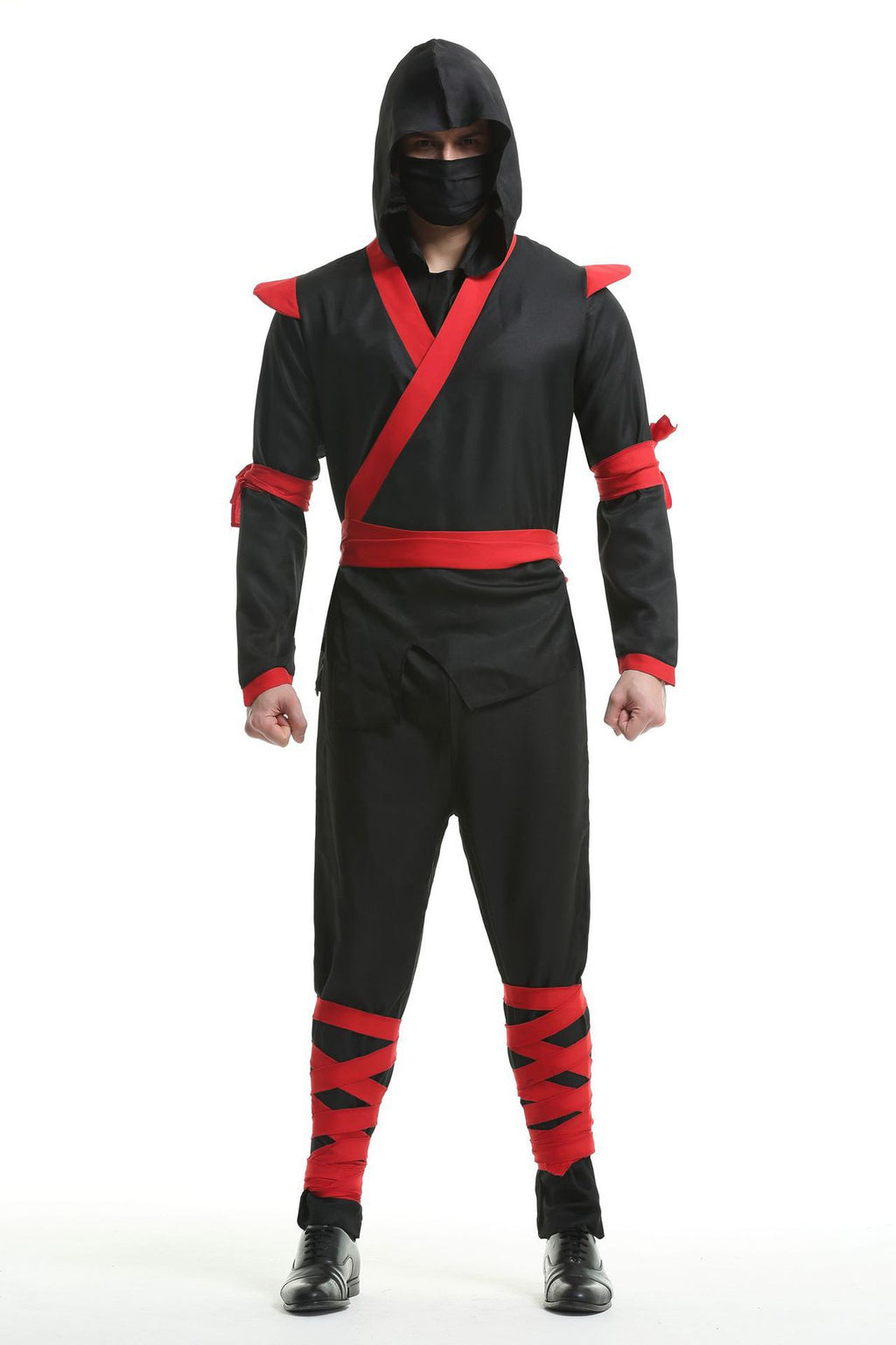 Halloween masked Japanese Bushido cosplay costume adult men Ninja Warrior ball show costume