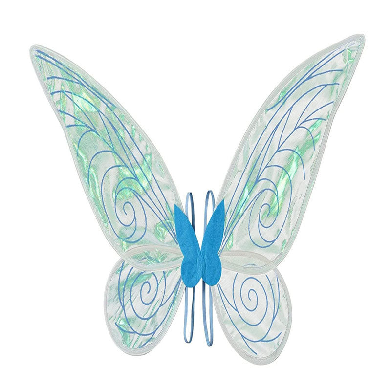 Adult fairy wings, shiny transparent princess wings Cosplay fairy wings costume Halloween costume