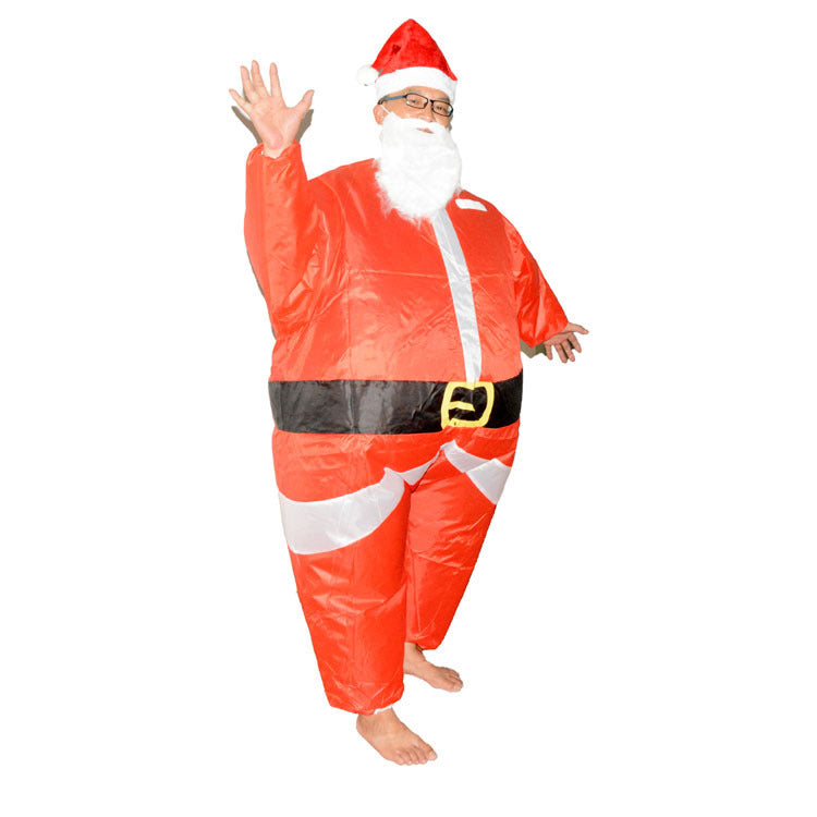 Cross-border Halloween performance inflatable costume American team clown party performance costume performance activity inflatable costume