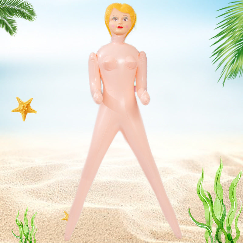 Spot PVC inflatable model party trick inflatable doll spoof props men and women inflatable toys