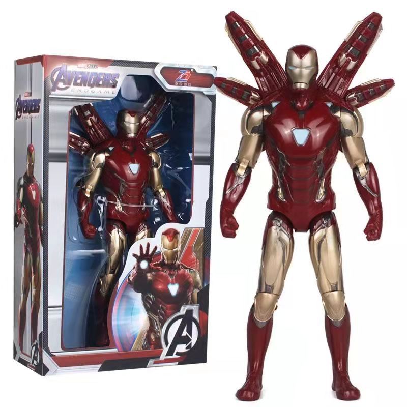 Zhongdong genuine Marvel Avengers steel war machine Iron Man Spider-Man multi-joint hand model