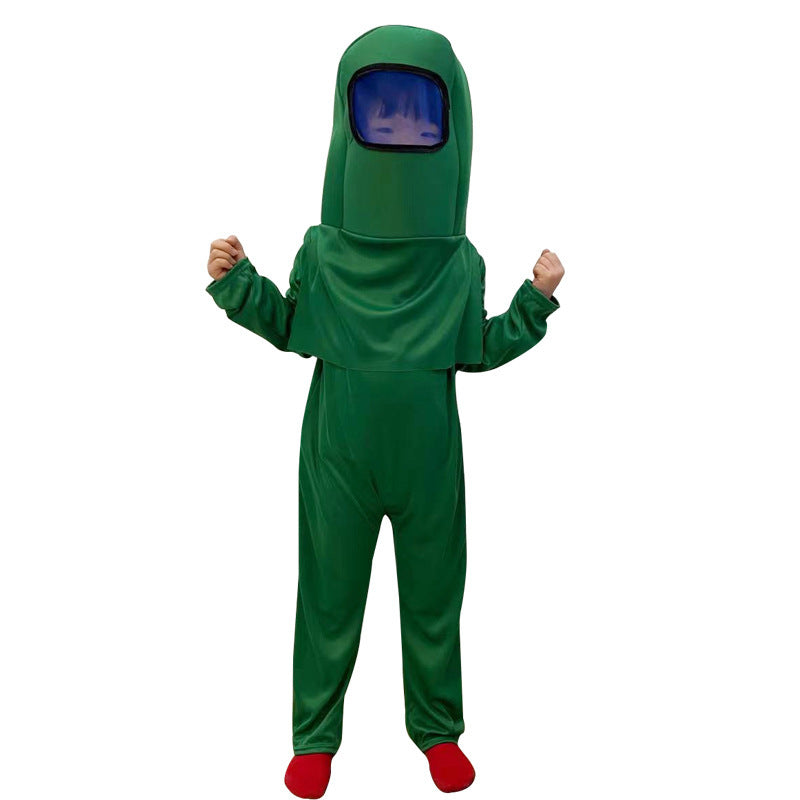 2025 new children's game costume among us space performance costume multi-color optional Halloween costume