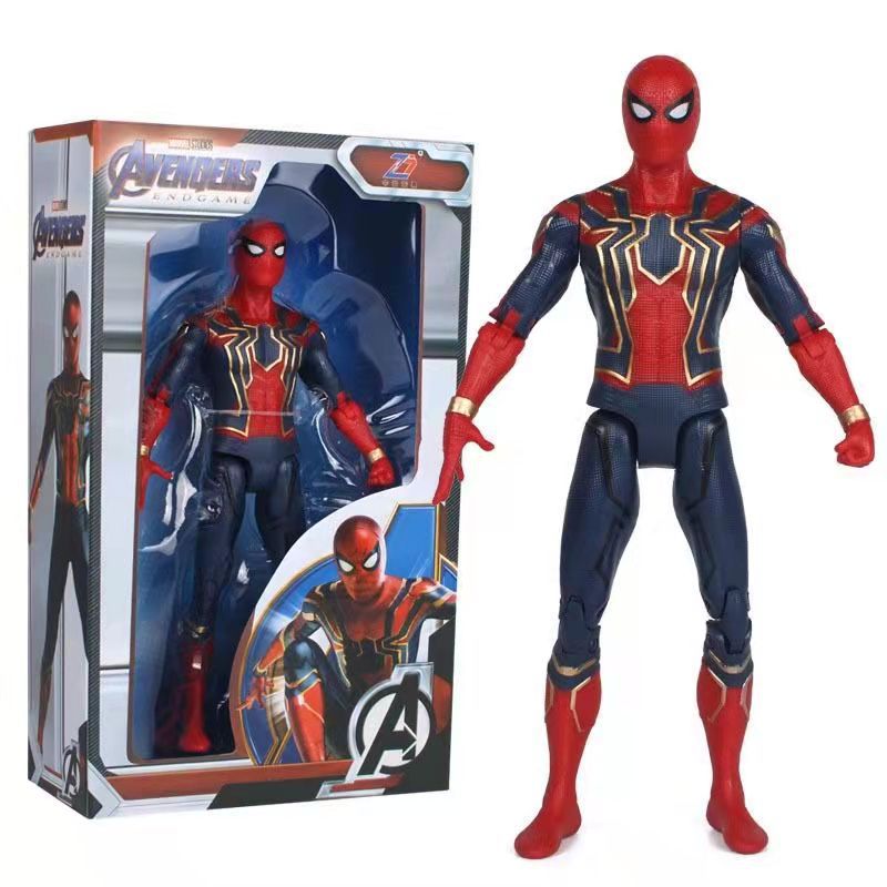 Zhongdong genuine Marvel Avengers steel war machine Iron Man Spider-Man multi-joint hand model