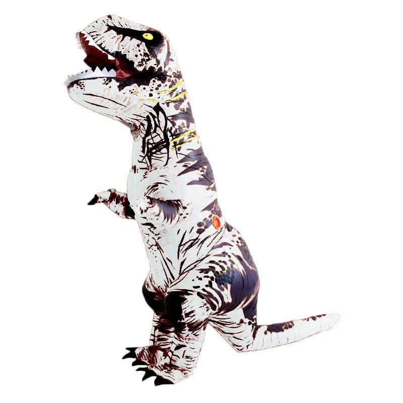 Amazon funny children dinosaur celebration doll makeup props Halloween Tyrannosaurus inflatable costume costume