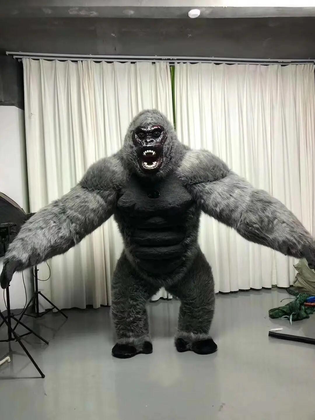 Inflatable Chimp Cartoon Doll costume doll clothing King Kong Godzilla doll performance props chimp walking doll clothing