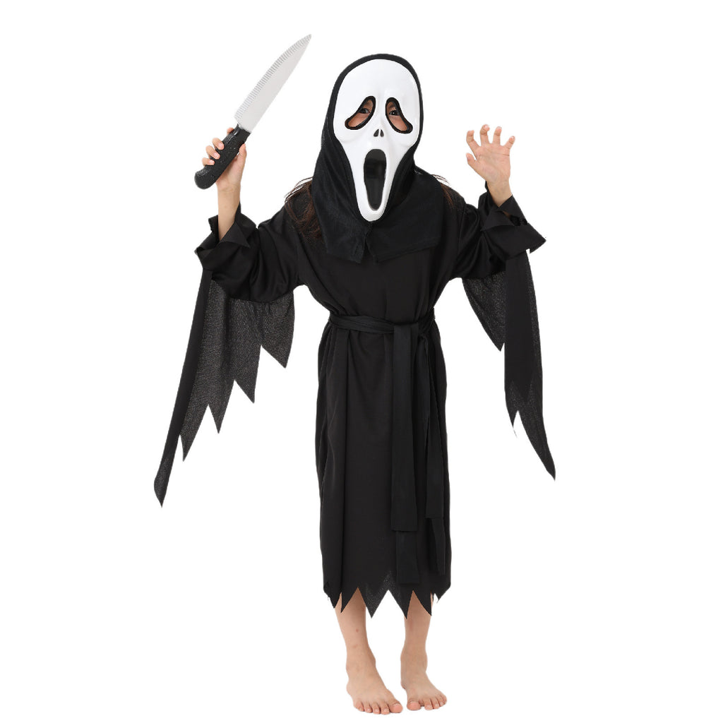 Halloween costume dress up scream costume ball party performance horror scary role play clothes