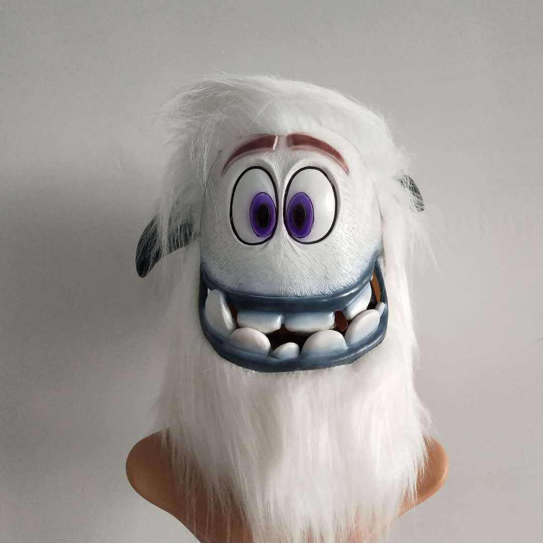 Dr. Seuss' How the Grinch Stole Christmas Grinch beard hat Gloves mask green fur monster head cover green beard Christmas clothing clothes