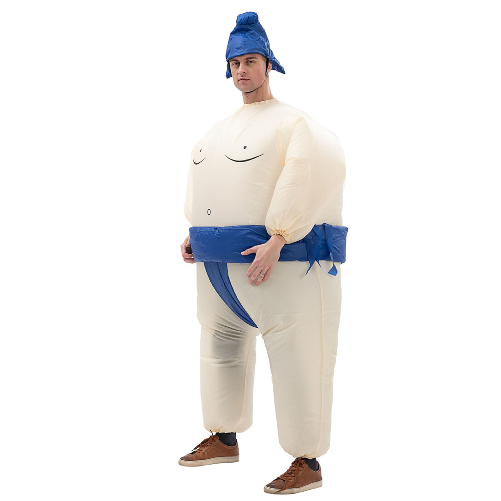 Halloween comedy show wrestling props fat funny inflatable doll costume sumo inflatable clothes