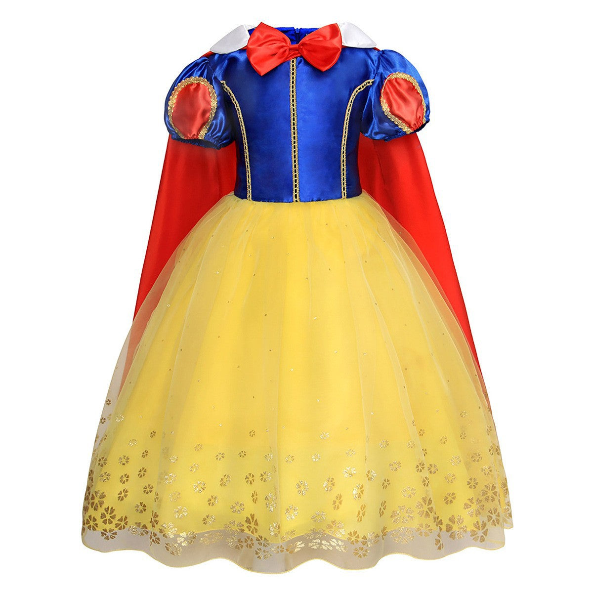 Halloween cloak bowknot Snowyprincess cos costume cute princess party performance dress show costume
