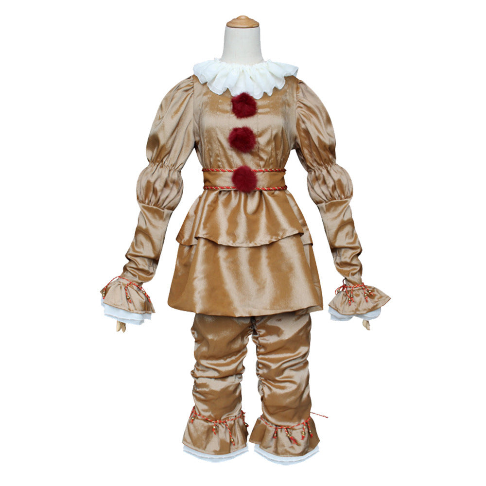 Pennywise costume from IT for kids and adults Halloween cosplay