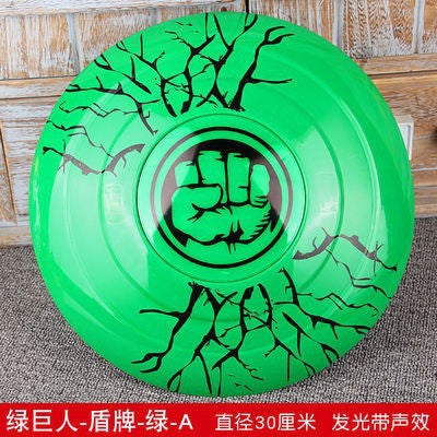 Halloween cos clothing Avengers Iron Man Captain America Hulk children muscle luminous equipment