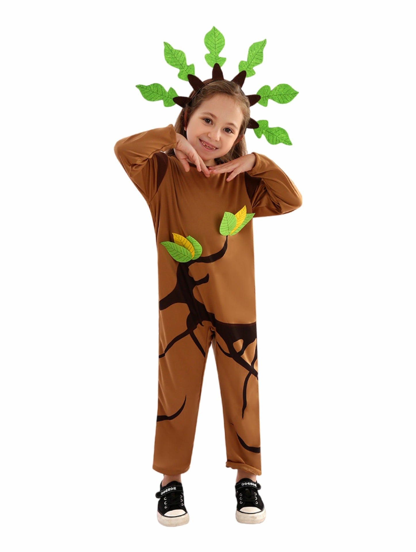 Children's rose cosplay costume performance costume performance wear sunflower tree caterpillar decoration