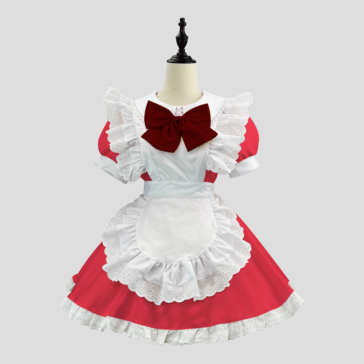 New ~ Xiaomei flame COS Lumu round COS costume maid costume plus size maid