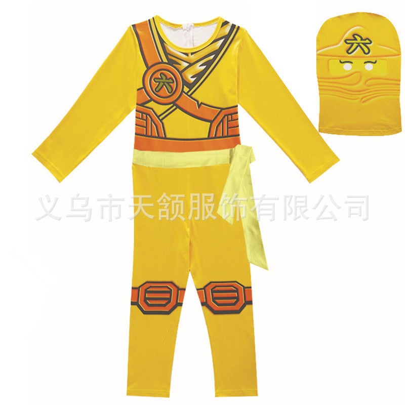 Children's Lego Ninjago cosplay costume kids Halloween anime jumpsuit costume costumes