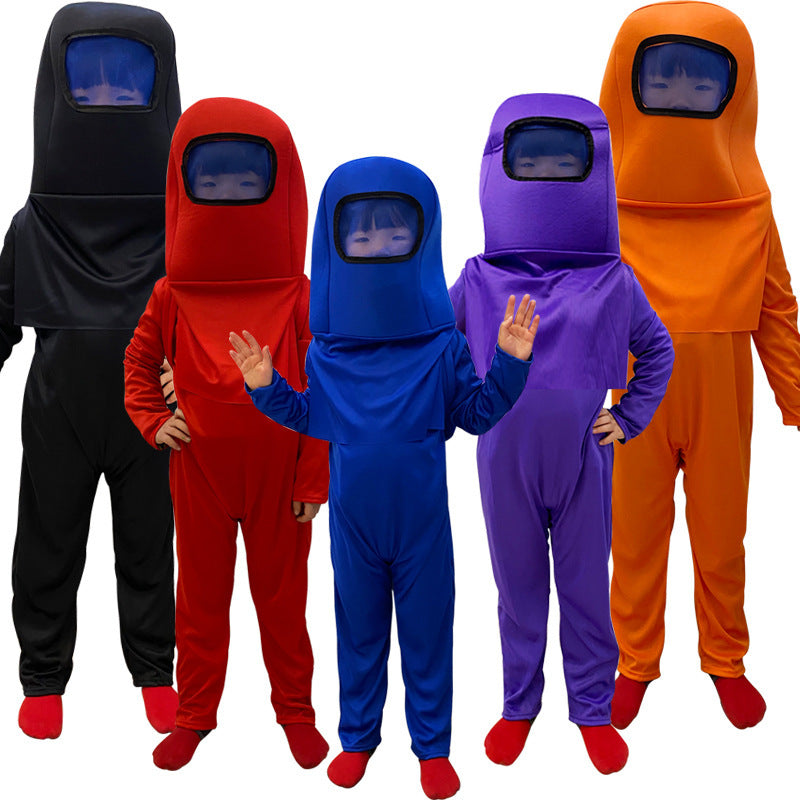 2025 new children's game costume among us space performance costume multi-color optional Halloween costume