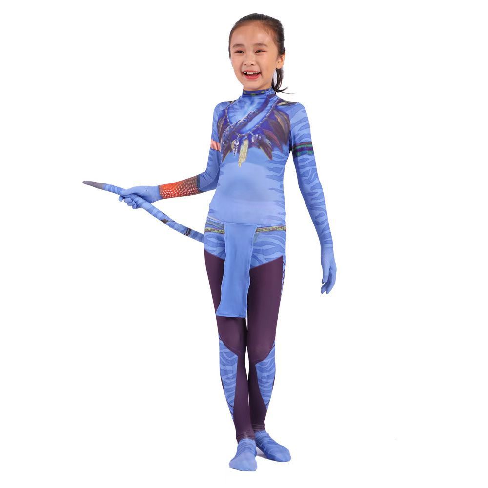 Children's Day cosplay costume Avatar 2 children's clothes stage costume hero adults' costume tights