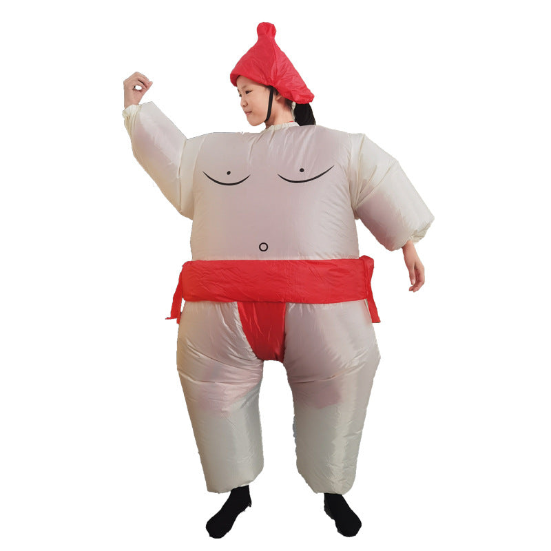 Annual meeting performance show doll ballet inflatable clothing fat inflatable sumo funny party activity ballet inflatable clothing