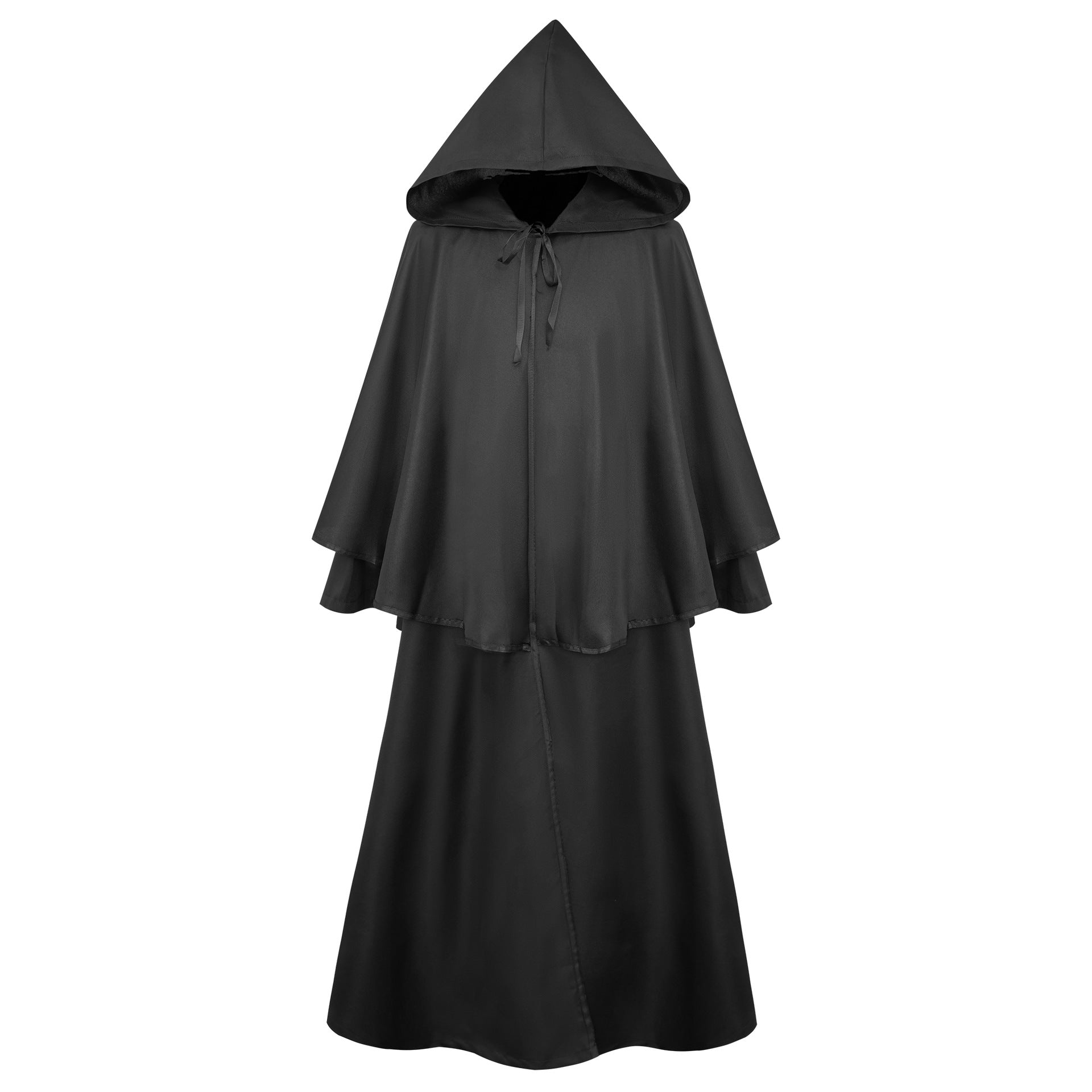 Halloween medieval wizard nun priest cos costume Halloween death robe cosplay costume