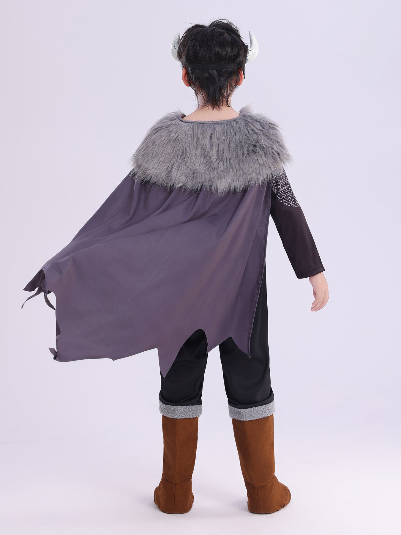 New children's Viking pirate performance wear warrior cosplay costume Halloween cos costume stage costume