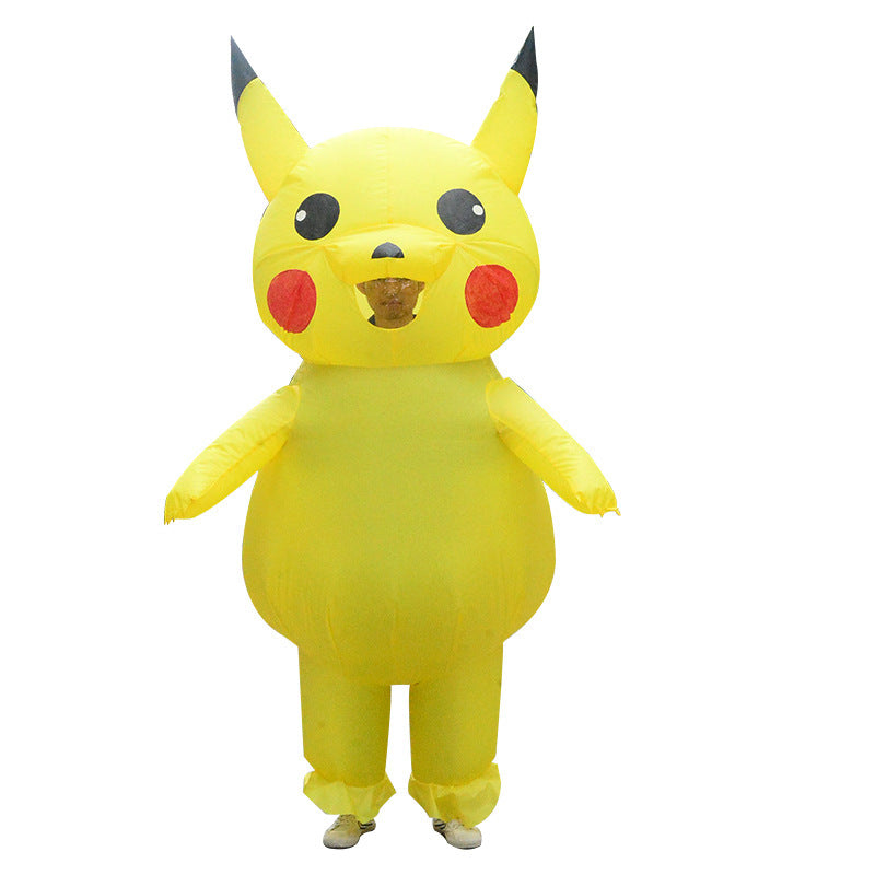 Cross-border Halloween performance inflatable costume American team clown party performance costume performance activity inflatable costume